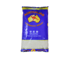 Rice - Calrose Australia (Kangaroo Brand) 5KG 珍珠米 (袋鼠牌)