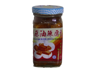 Beancurd W/ Chili & Seasame Oil (Sichuan) 130G (梅花) 四川麻油辣腐乳