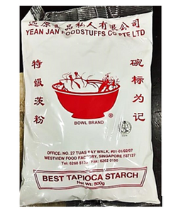 Tapioca Flour (Bowl Brand) 500g 特级茨粉（碗标）