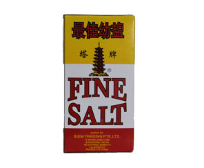 Pagoda Fine Salt  500G 幼盐 (盒 )(最佳幼盐)塔牌