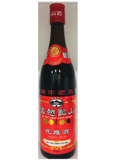 HuaTiao Chiew (Gu Yue Long Shan) 640ml 花雕酒 (古越龙山) (陈年老酒)